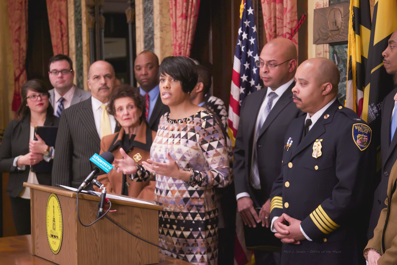 Mayor Rawlings-Blake announces the recommendations of her Body Camera Working Group